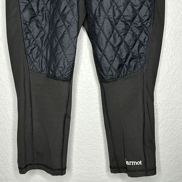 Marmot Women’s Primaloft Quilted Capri Leggings Black Small - Picture 3 of 12